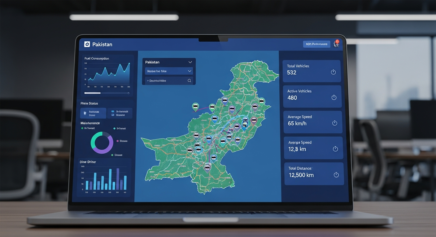 Live fleet tracking dashboard