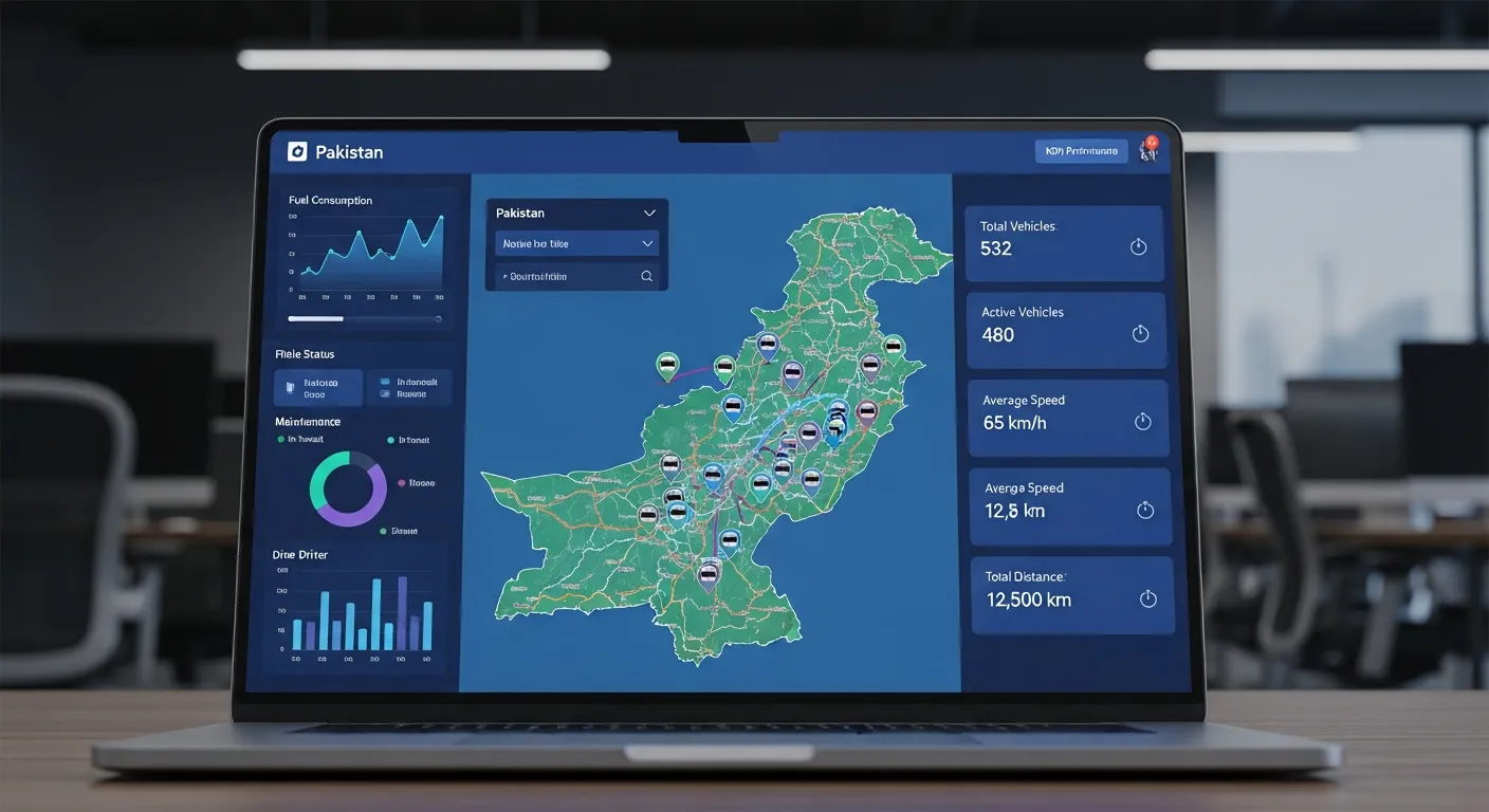 Live fleet tracking dashboard